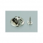 Preview: Logo-Pins mit Kugelkopf/Butterfly