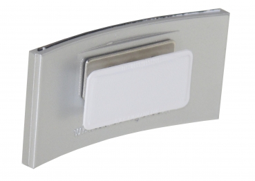 Namensschild mit Magnethalterung