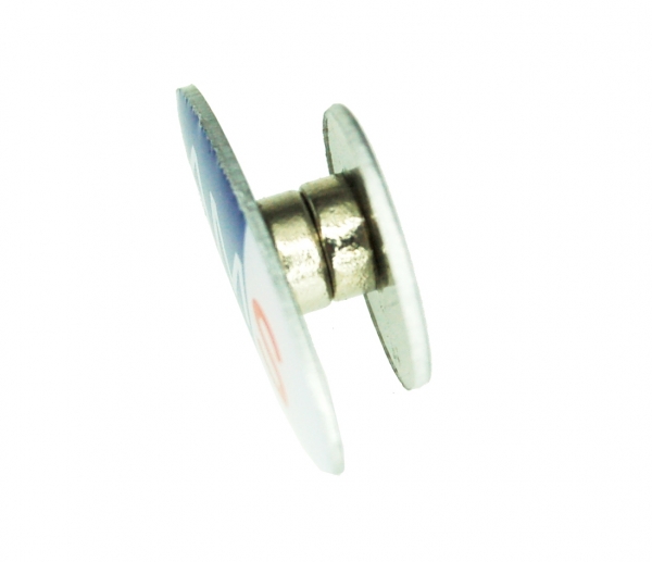 Logo-Pins mit Magnethalterung